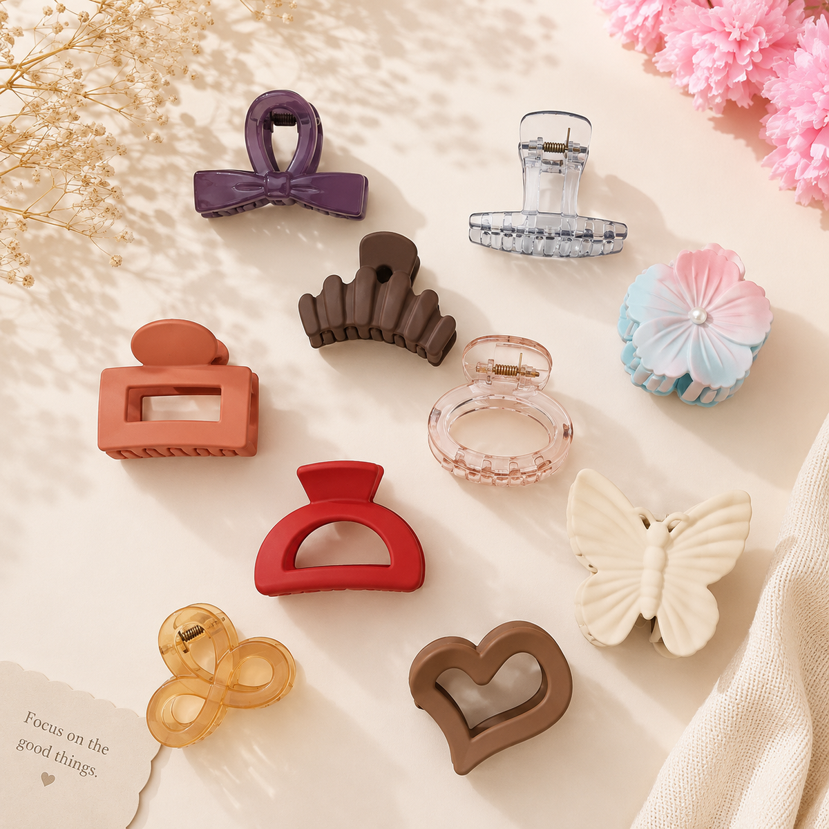 Medium Size Claw Clip (Code:006)