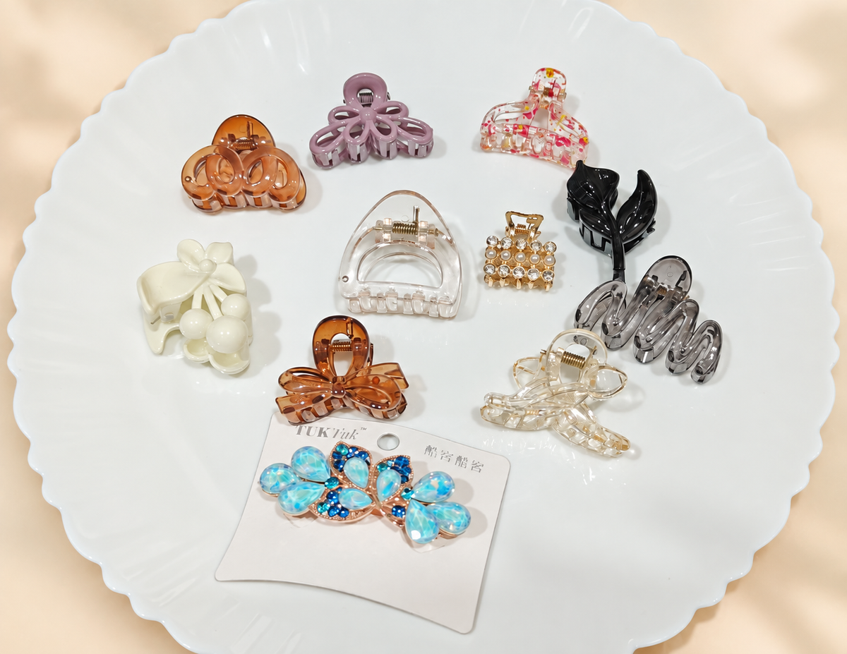Elegant Hair Claw Clip Collection – Stylish Everyday Hair Accessories