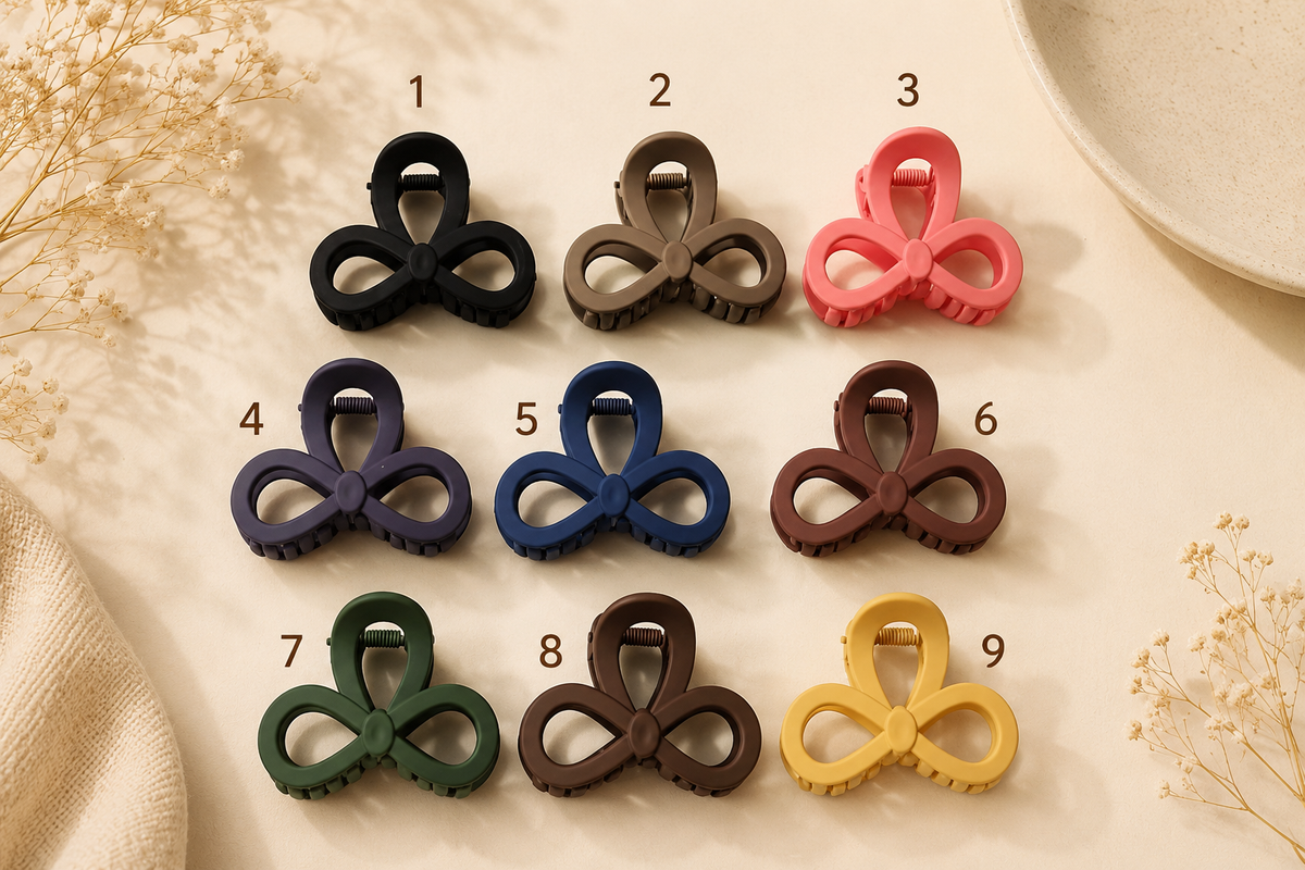 ♾️ Infinity Shape Hair Claw Clip