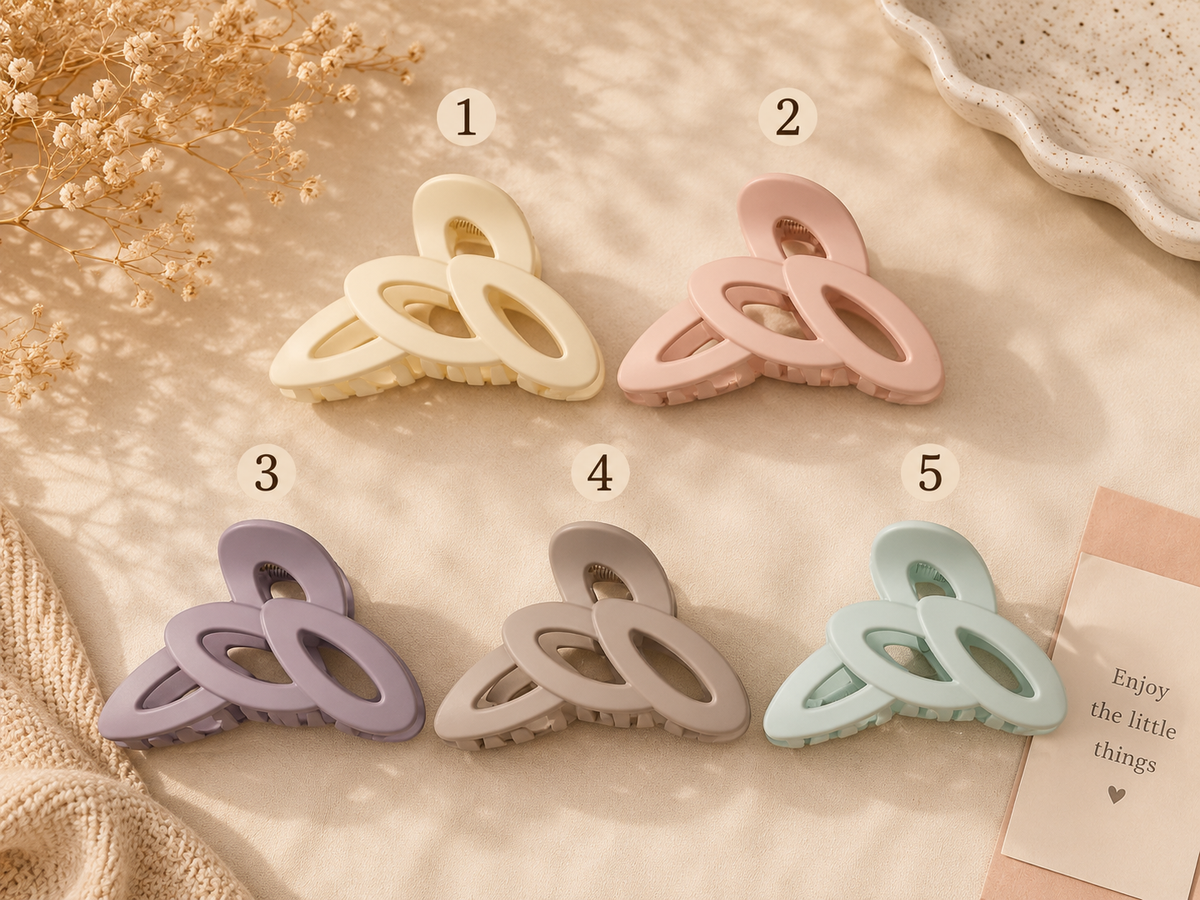 Stylish Loop Hair Claw Clip