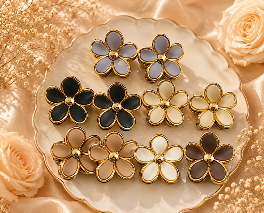 Elegant Daisy Flower Hair Claw Clip – BIG SIZE
