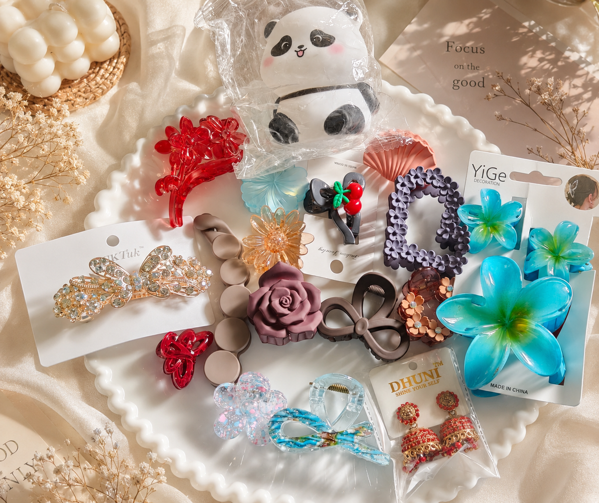Luxury Combo – Hair Accessories Gift Set (Code:027)