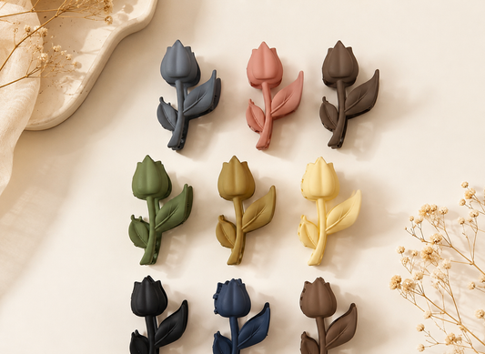 Tulip Hair Claw clip