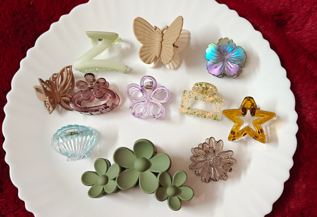 ✨ Premium Hair Clips Combo Set