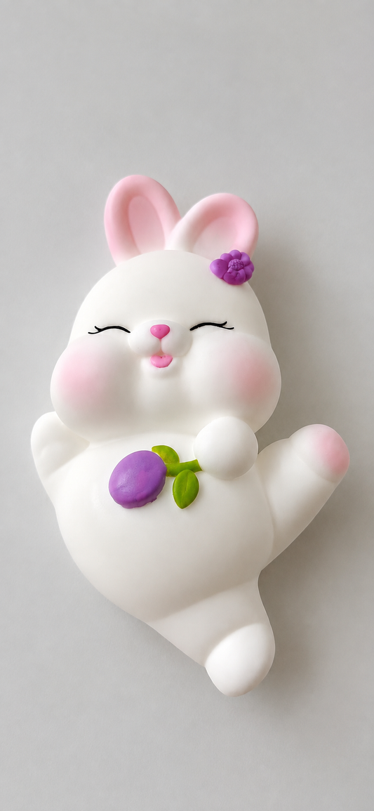 Cute Bunny LED Night Lamp 🐰💗