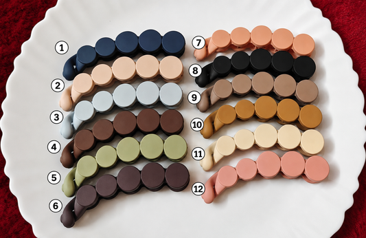 Trendy Matte Banana Hair Clip – Stylish Everyday Hair Accessory