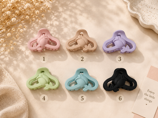 Cute Rose Design Hair Claw Clip