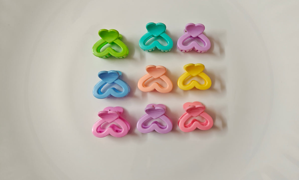 Heart Shape Hair Clips