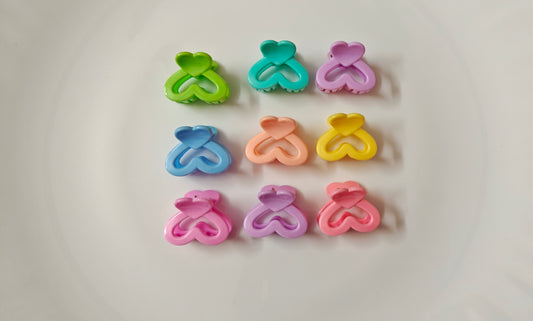Heart Shape Hair Clips