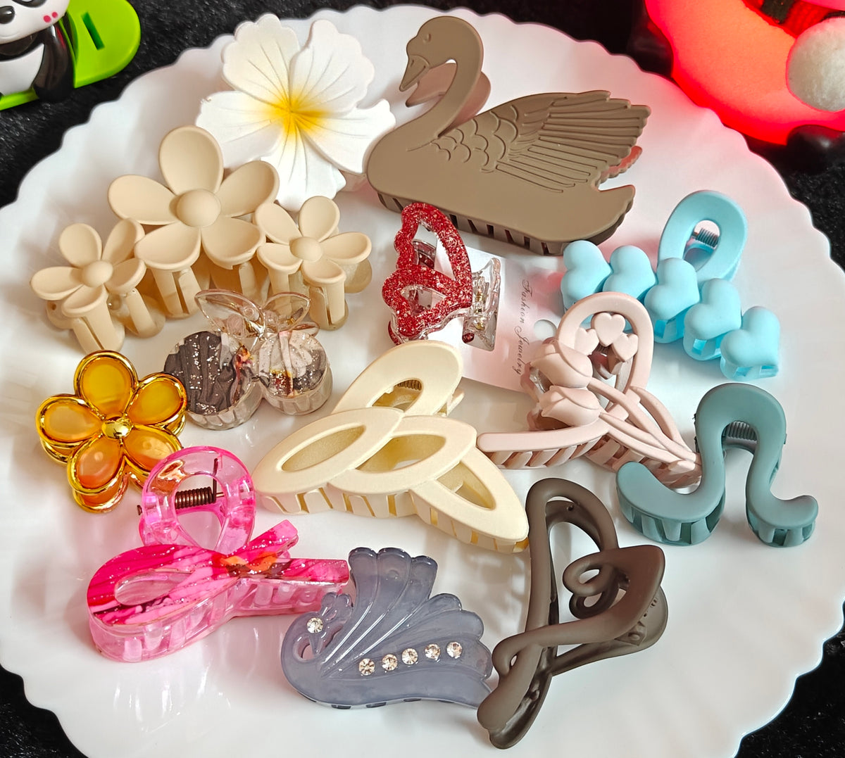 Aesthetic Hair Claw Clip Combo(Code:022)
