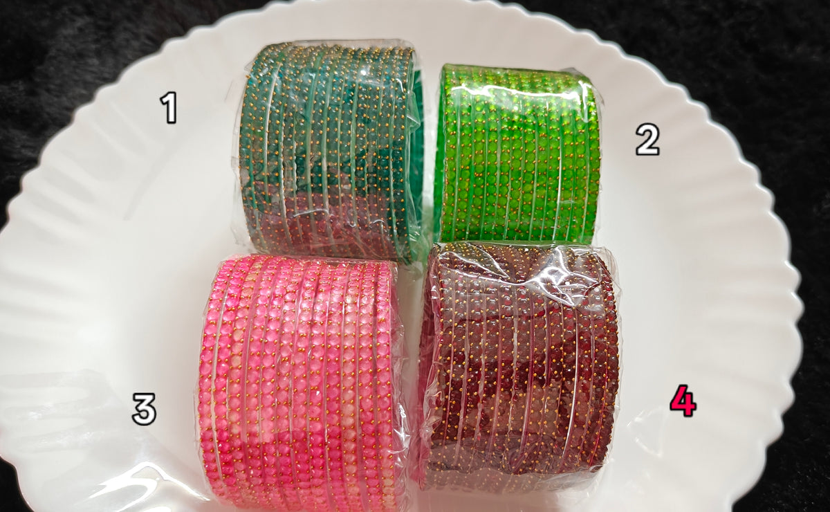 Cube cut Bangles