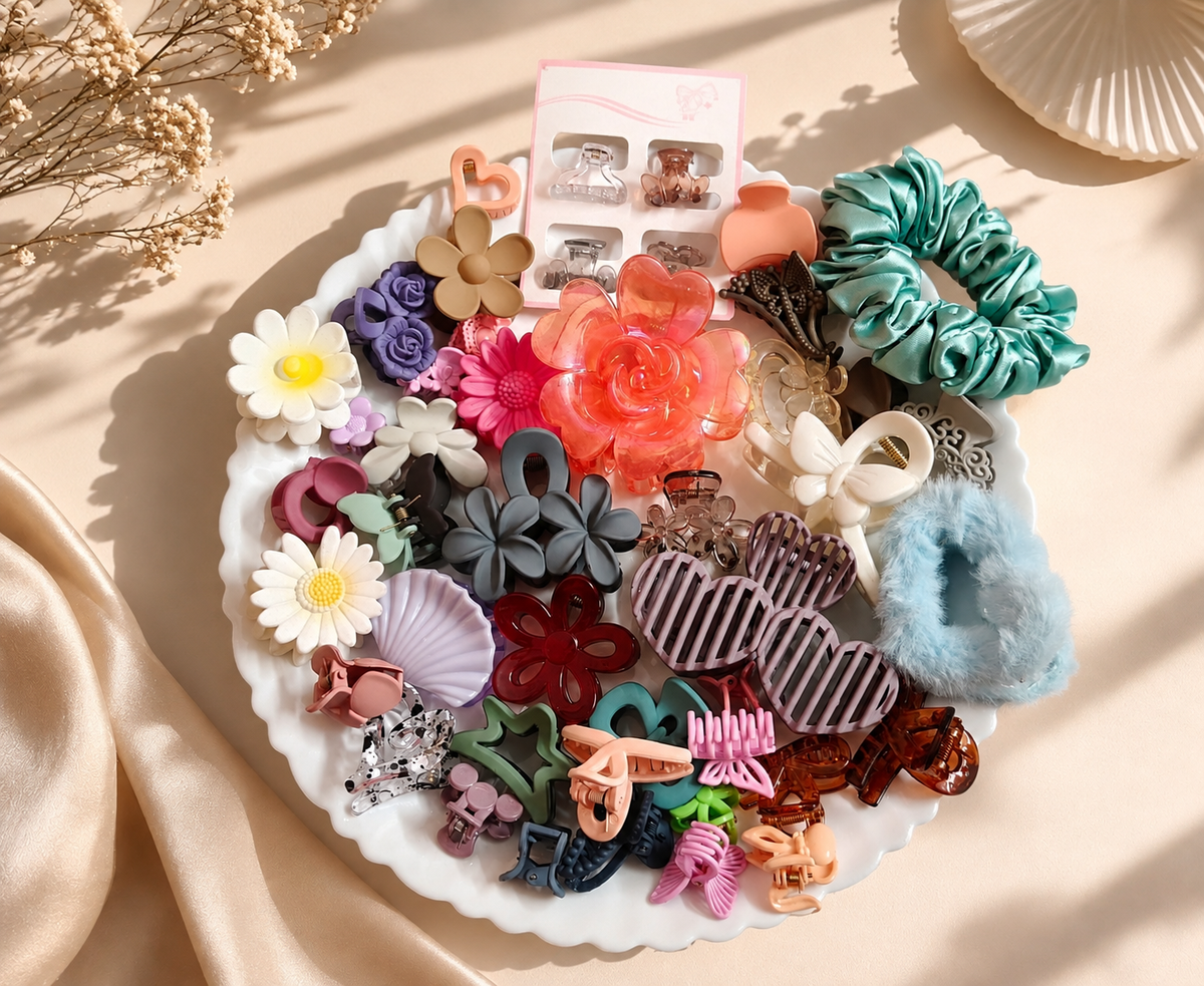 41 Pieces Hair Accessories Combo 🎀