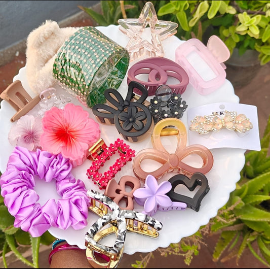 Hair Accessories & Bangles Combo – Premium Collection