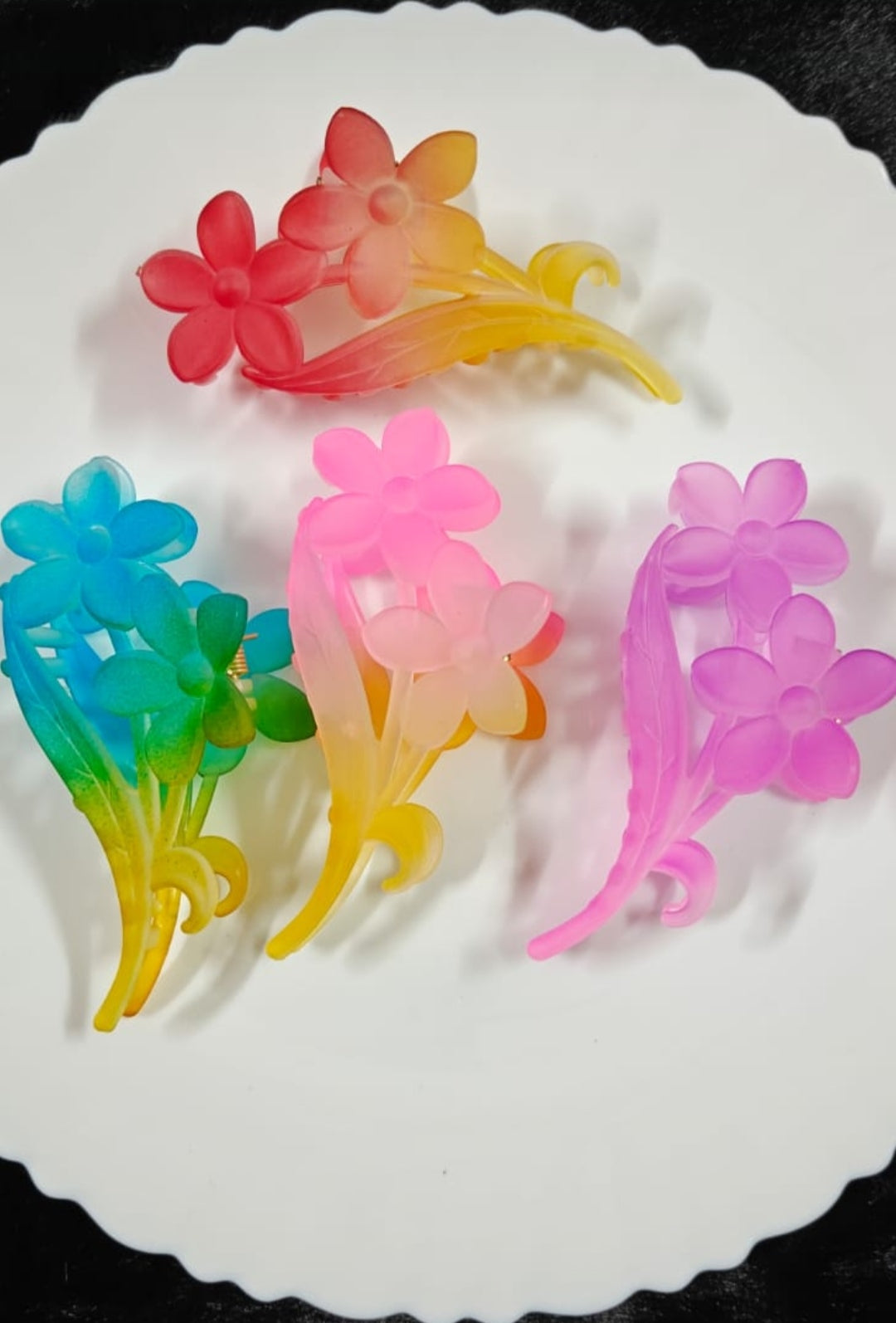 🌸 Floral Hair Clip
