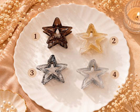 ⭐ Star Shape Claw Clip
